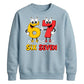 Unique Brushstroke Number 67 Graphic Print Unisex Sweatshirt