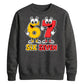 Unique Brushstroke Number 67 Graphic Print Unisex Sweatshirt
