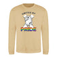 United By Pride Handclasp Pride Month Unisex Sweatshirt