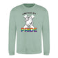 United By Pride Handclasp Pride Month Unisex Sweatshirt
