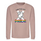 United By Pride Handclasp Pride Month Unisex Sweatshirt