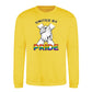 United By Pride Handclasp Pride Month Unisex Sweatshirt