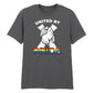 United By Pride month Linked Hands Bold Unisex T-Shirt