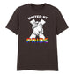 United By Pride month Linked Hands Bold Unisex T-Shirt