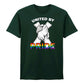 United By Pride month Linked Hands Bold Unisex T-Shirt