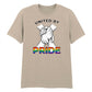 United By Pride month Linked Hands Bold Unisex T-Shirt