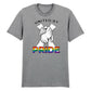 United By Pride month Linked Hands Bold Unisex T-Shirt