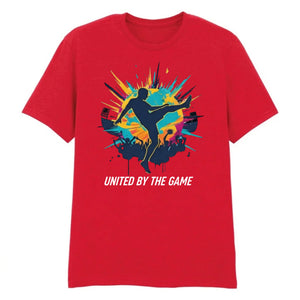 United By The Game Football Printed Unisex Tshirt