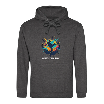 United by the Game Football Printed Unisex Hoodie
