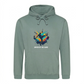 United by the Game Football Printed Unisex Hoodie