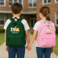 Personalised Kids Backpack, Custom Name Printed Animal Design Bag, Back To School Bag For Boys & Girls P2530
