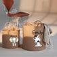 Personalised Safari Jungle Themed Bag, Custom Name Printed Toy Storage Bag, Safari Jungle Themed Felt Trug Toy Bin, Nursery Room Organizer