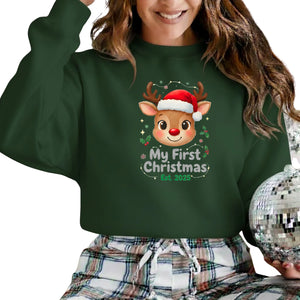My First Christmas Reindeer Sweatshirt - PW218