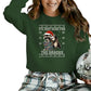 I'm just here for the Snacks Christmas Sweatshirt P9050