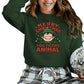 Merry Christmas You Filthy Animal Sweatshirt - PW243
