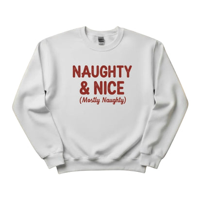 Naughty & Nice Christmas Sweatshirt - PW213
