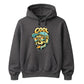 Urban Skater Melting Skull Cool Graphics Unisex Hoodie