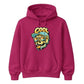 Urban Skater Melting Skull Cool Graphics Unisex Hoodie
