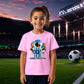 Vamos Argentina Messi Football Kids T-Shirt