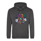 Vibrant Football Trophy 2026 FiFA Printed Unisex Hoodie