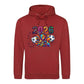 Vibrant Football Trophy 2026 FiFA Printed Unisex Hoodie