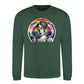 Victorian Era Lady Rainbow Pride Month Unisex Sweatshirt