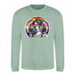 Victorian Era Lady Rainbow Pride Month Unisex Sweatshirt
