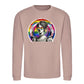 Victorian Era Lady Rainbow Pride Month Unisex Sweatshirt