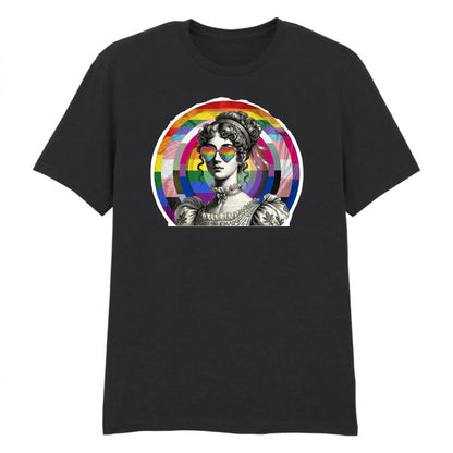 Vintage Portrait Pride Aura Street Style Unisex T Shirt Happy Pride Day