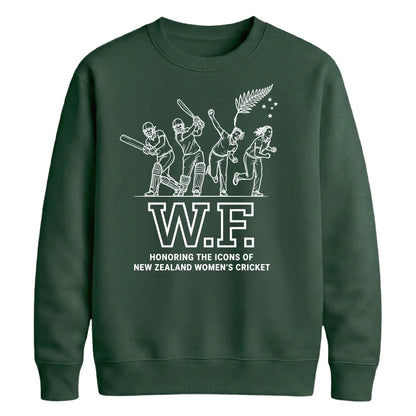 NewZealand Cricket T20 World Cup 2026 W.F. NewZealand Women Cricket Printed Unisex Sweatshirt