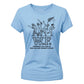 New Zealand T20 Women's World Cup Ladies Fit T Shirt  W.F. Women Cricket Printed Ladies Fit T-Shirt