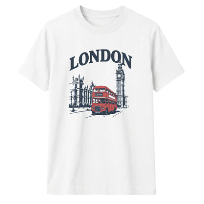 London Big Ben Retro Unisex T-Shirt