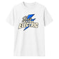 She's Electric T-Shirt | Retro Lightning Bolt Graphic Slogan Tee