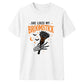 Skeleton hand broomstick quote Halloween Unisex t-shirt