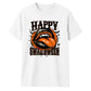 Spooky vampire fangs lips graphic Halloween Unisex t-shirt