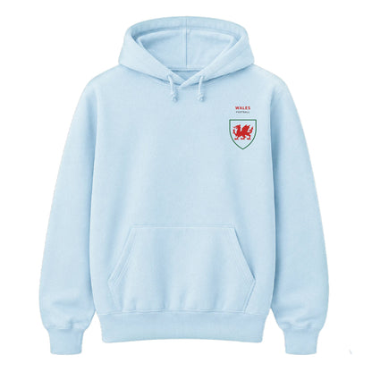 Wales Dragon Heritage Wear Printed Football unisex hoodie