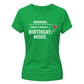 14 Year Old Girl Birthday Warning Birthday Mode Ladies Fit T-Shirt