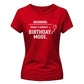 14 Year Old Girl Birthday Warning Birthday Mode Ladies Fit T-Shirt