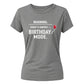 14 Year Old Girl Birthday Warning Birthday Mode Ladies Fit T-Shirt