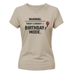 14 Year Old Girl Birthday Warning Birthday Mode Ladies Fit T-Shirt