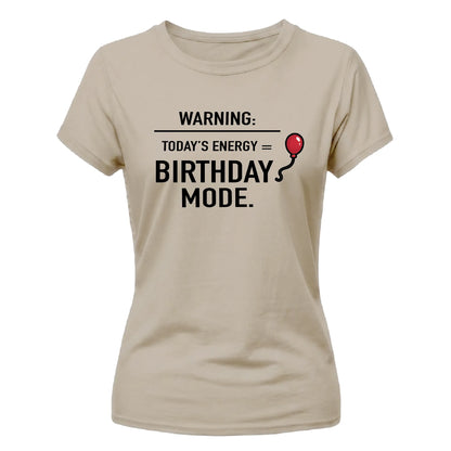 14 Year Old Girl Birthday Warning Birthday Mode Ladies Fit T-Shirt