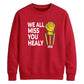 We All Miss You Healy 2026 Women Cricket Sweatshirt - T20 Womens World Cup Sweatshirt Australia