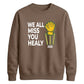 We All Miss You Healy 2026 Women Cricket Sweatshirt - T20 Womens World Cup Sweatshirt Australia