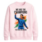 Indian Cricket T20 World Cup 2026 We Are Champions India Women Cricket Printed Unisex Sweatshirt