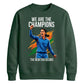 Indian Cricket T20 World Cup 2026 We Are Champions India Women Cricket Printed Unisex Sweatshirt
