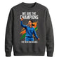 Indian Cricket T20 World Cup 2026 We Are Champions India Women Cricket Printed Unisex Sweatshirt