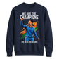 Indian Cricket T20 World Cup 2026 We Are Champions India Women Cricket Printed Unisex Sweatshirt