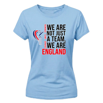 We Are England Women's Cricket Printed Ladies Fit T-Shirt - England Cricket World Cup 2026