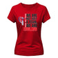 We Are England Women's Cricket Printed Ladies Fit T-Shirt - England Cricket World Cup 2026