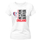 We Are England Women's Cricket Printed Ladies Fit T-Shirt - England Cricket World Cup 2026
